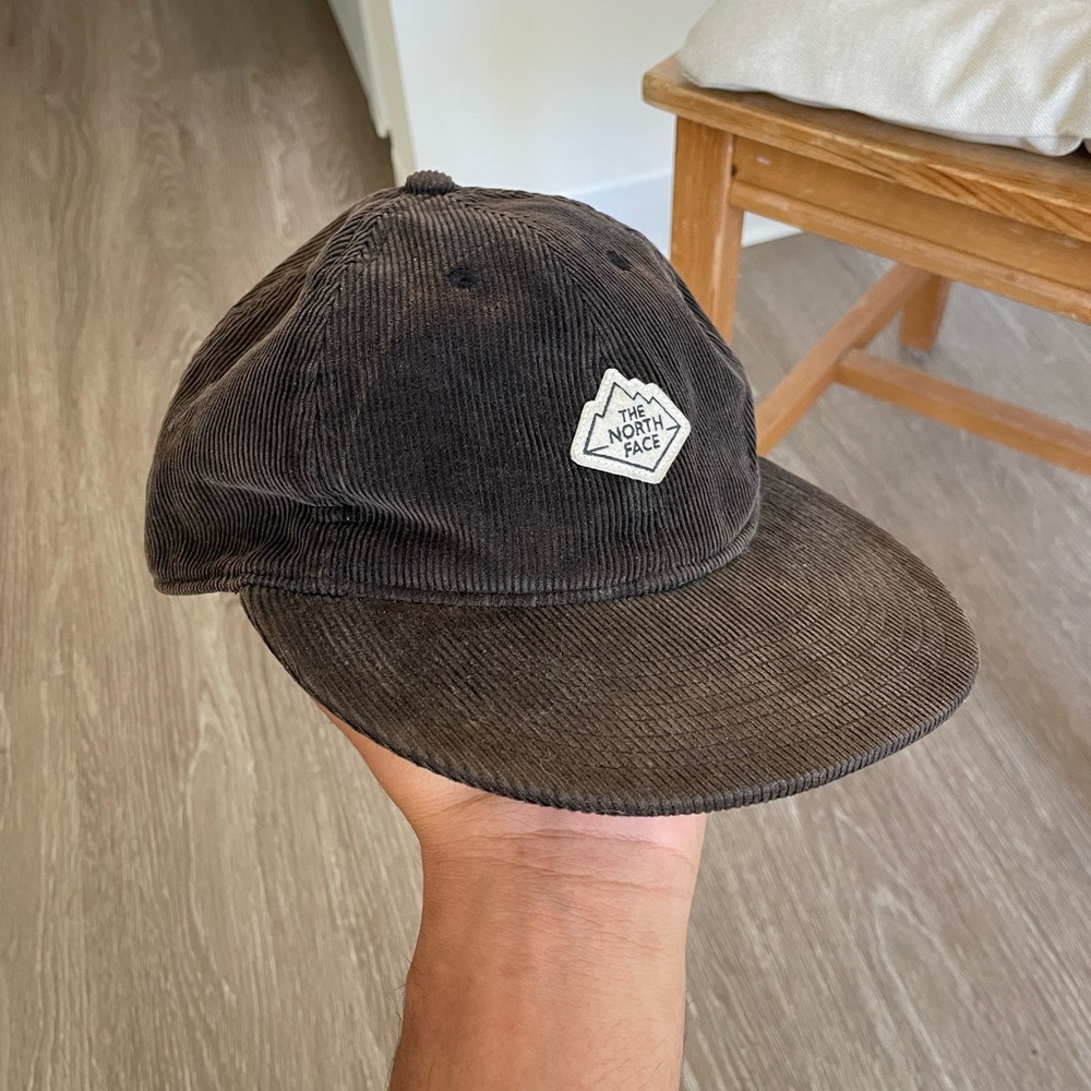 The North Face: Brown Corduroy SnapBack